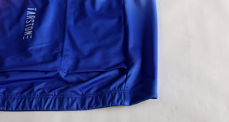 slim fit cycling jersey